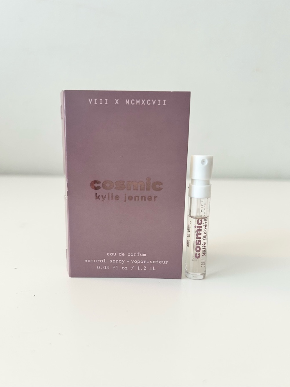 🌸KYLIE COSMETICS Cosmic EDP Vial Spray Sample 1.2 mL